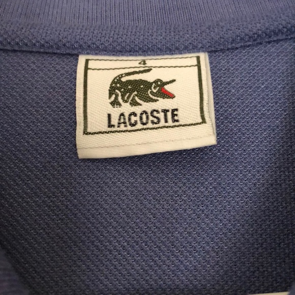 Blue Lacoste Polo Shirt - Picture 2 of 3